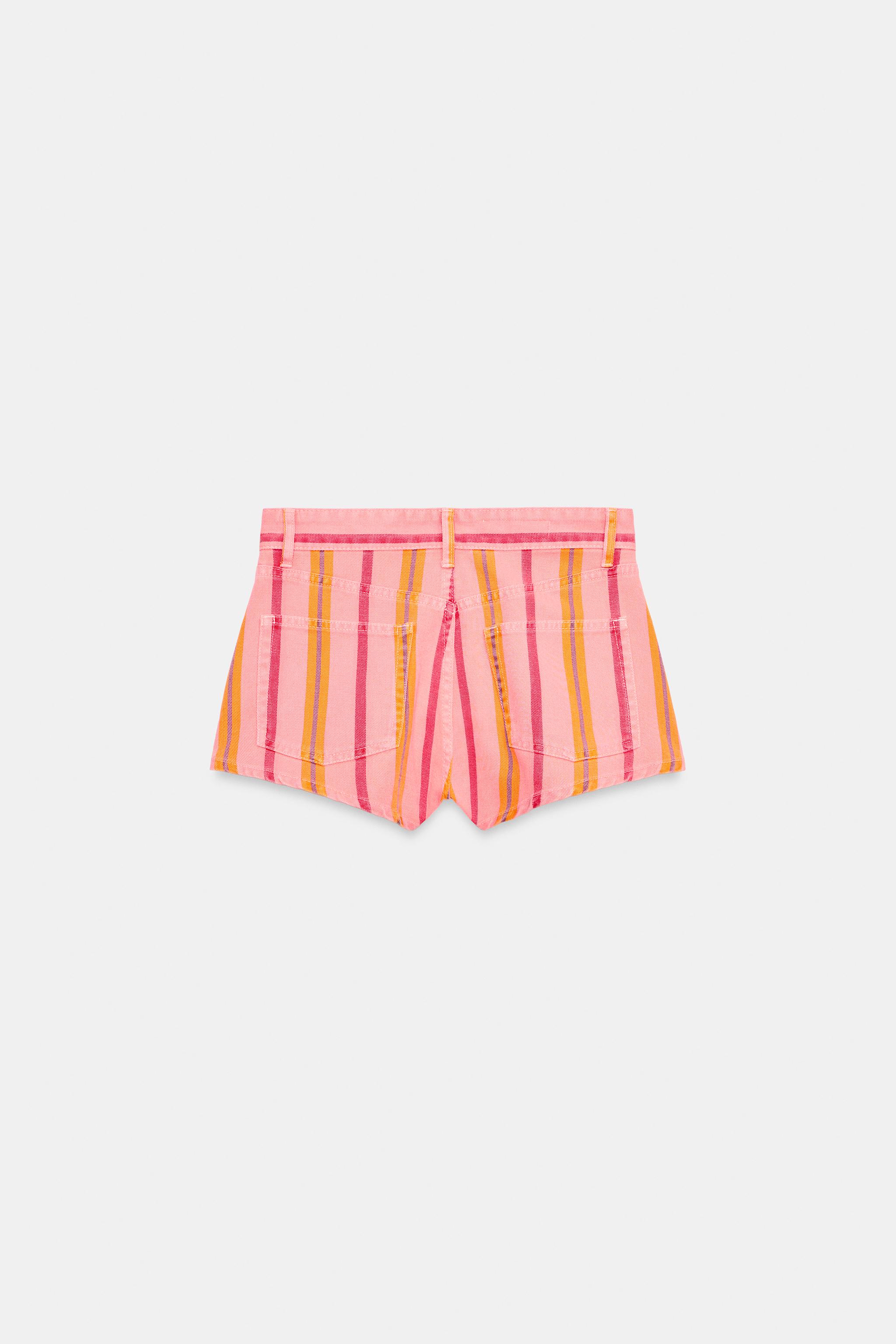 MINI STRIPED SHORTS